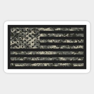 US Flag - Urban Camo Magnet